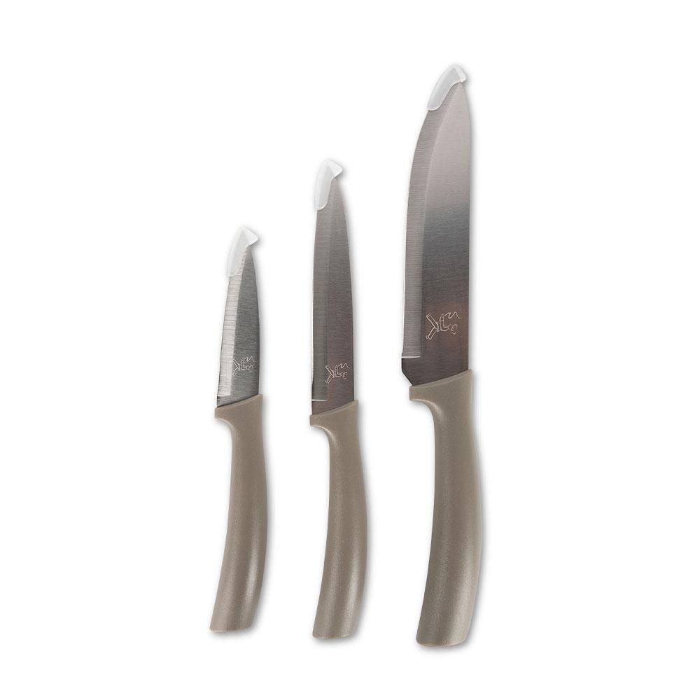 Set X 3 Cuchillos Slate AMBIENTE GOURMET 19825 img #1