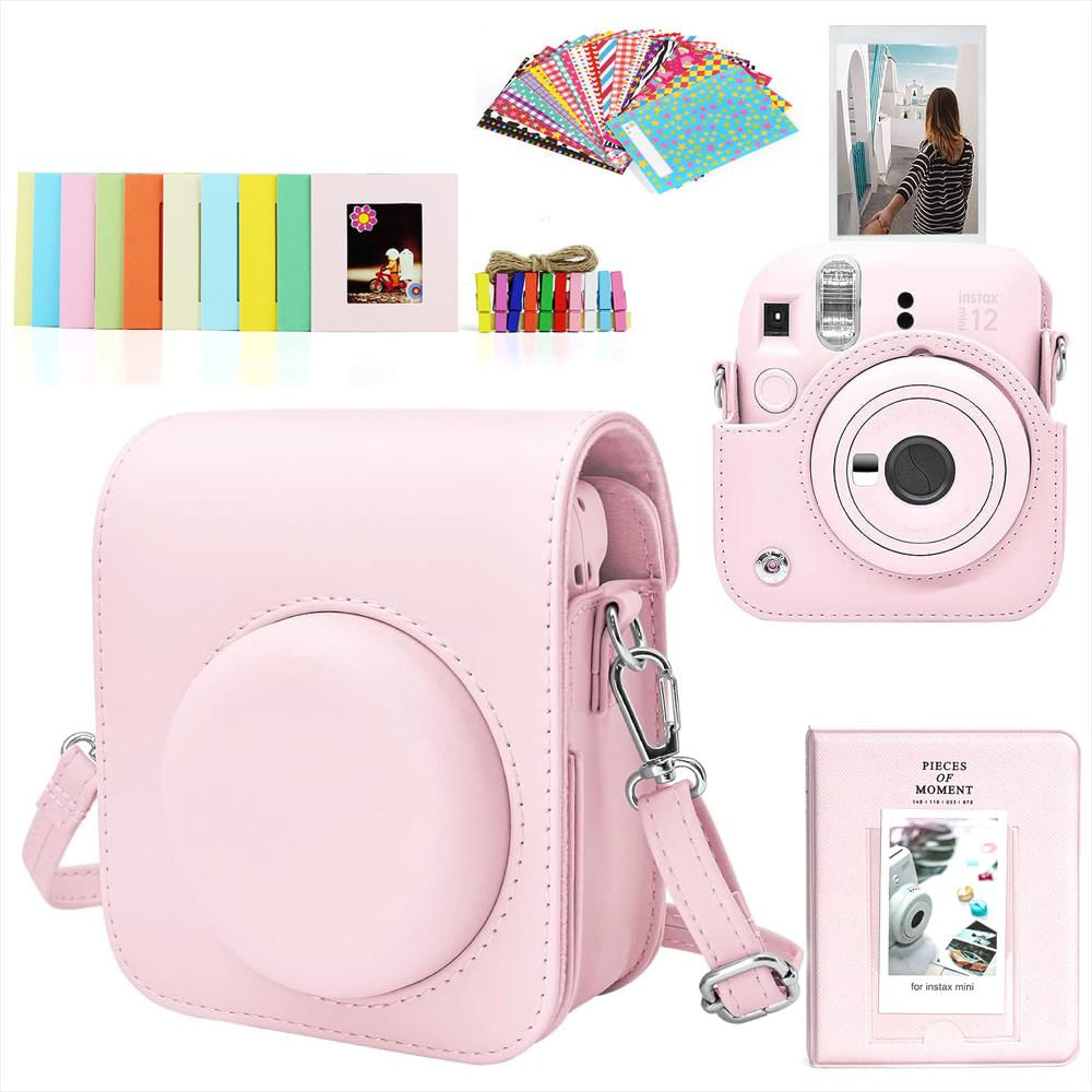 Combo Instax Mini 12 Estuche + Álbum + Marcos Rosado img #1