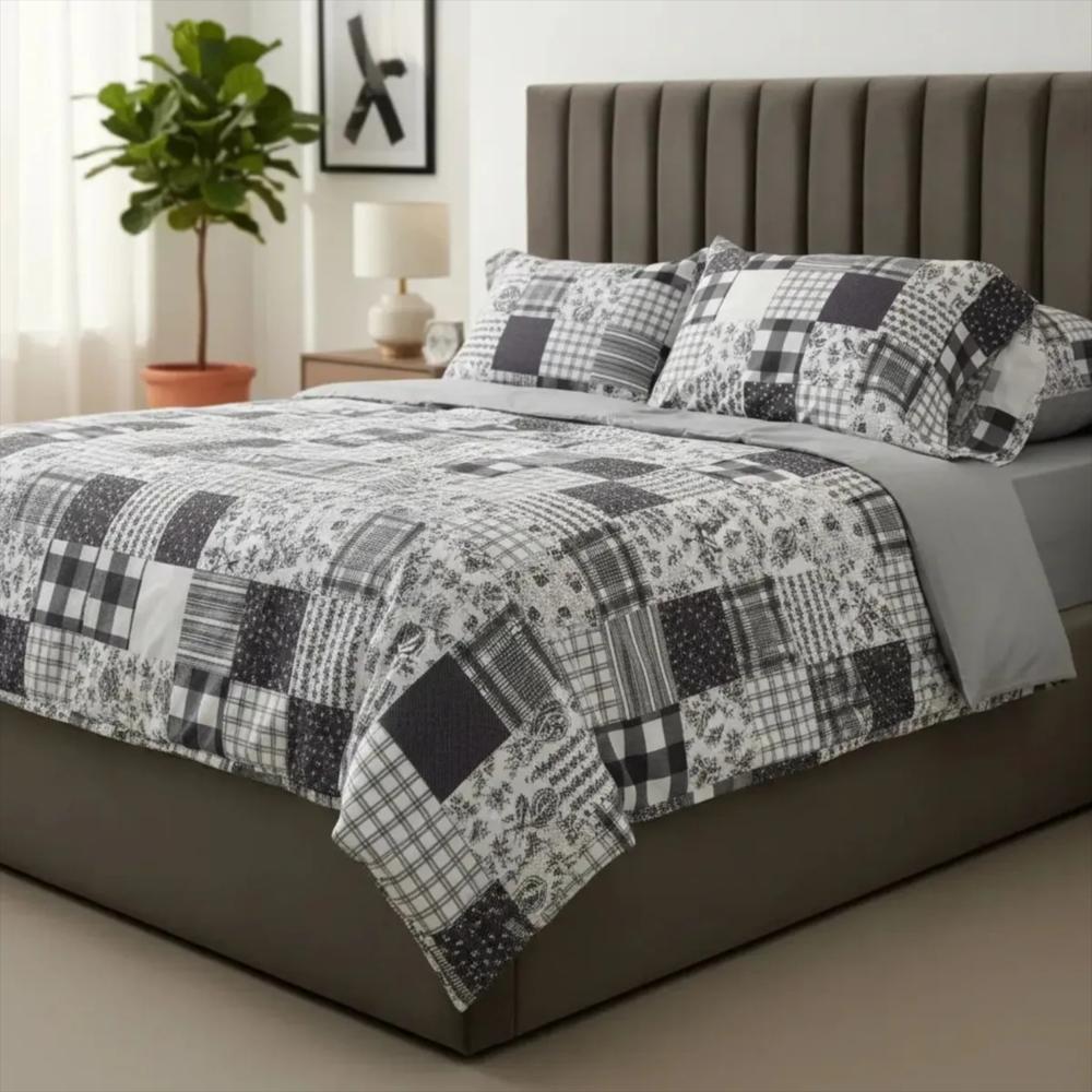 Juego De Sábanas 300 Hilos 100 Algodón Versalles Cama Queen Mindy img #1