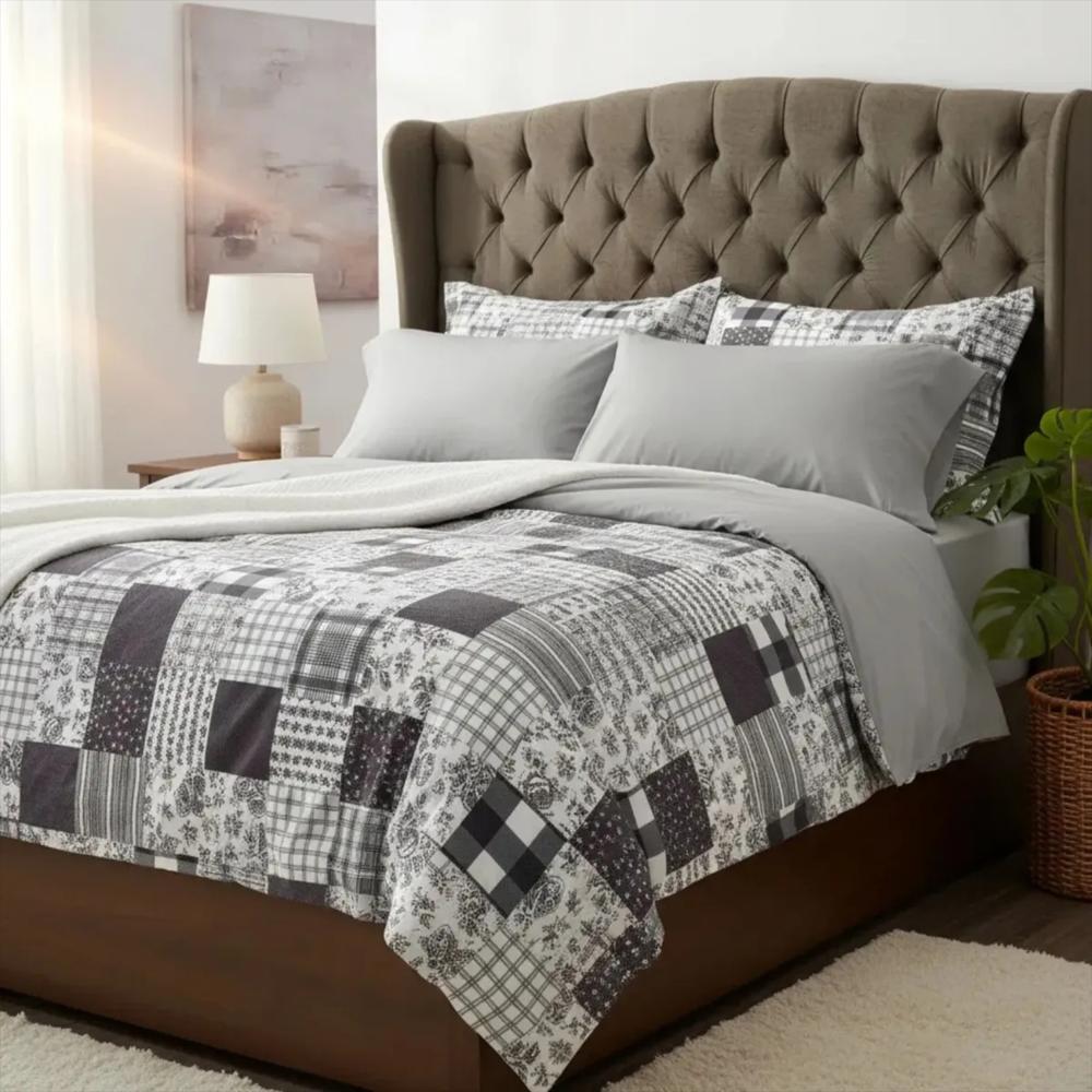 Juego De Sábanas 300 Hilos 100 Algodón Versalles Cama King Mindy img #2