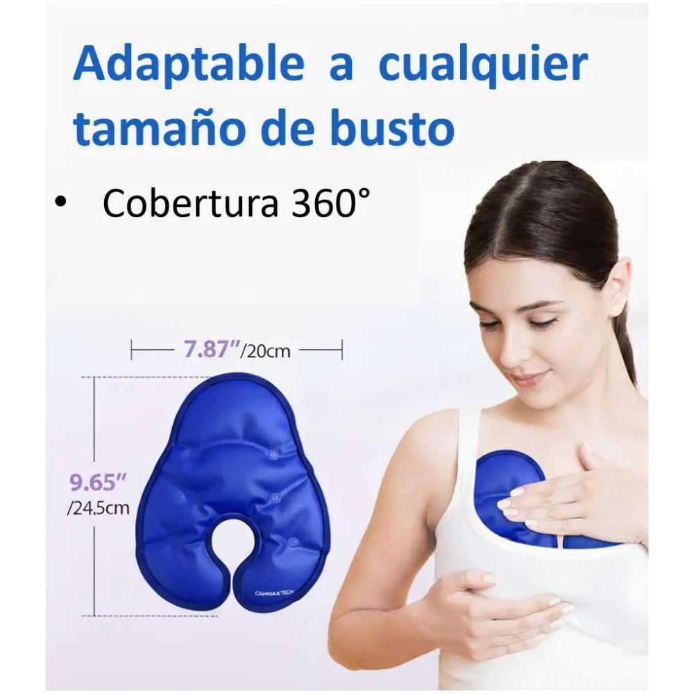 Compresa Para Senos Gamma & Tech Discos Gel Reafirmante Terapia img #2