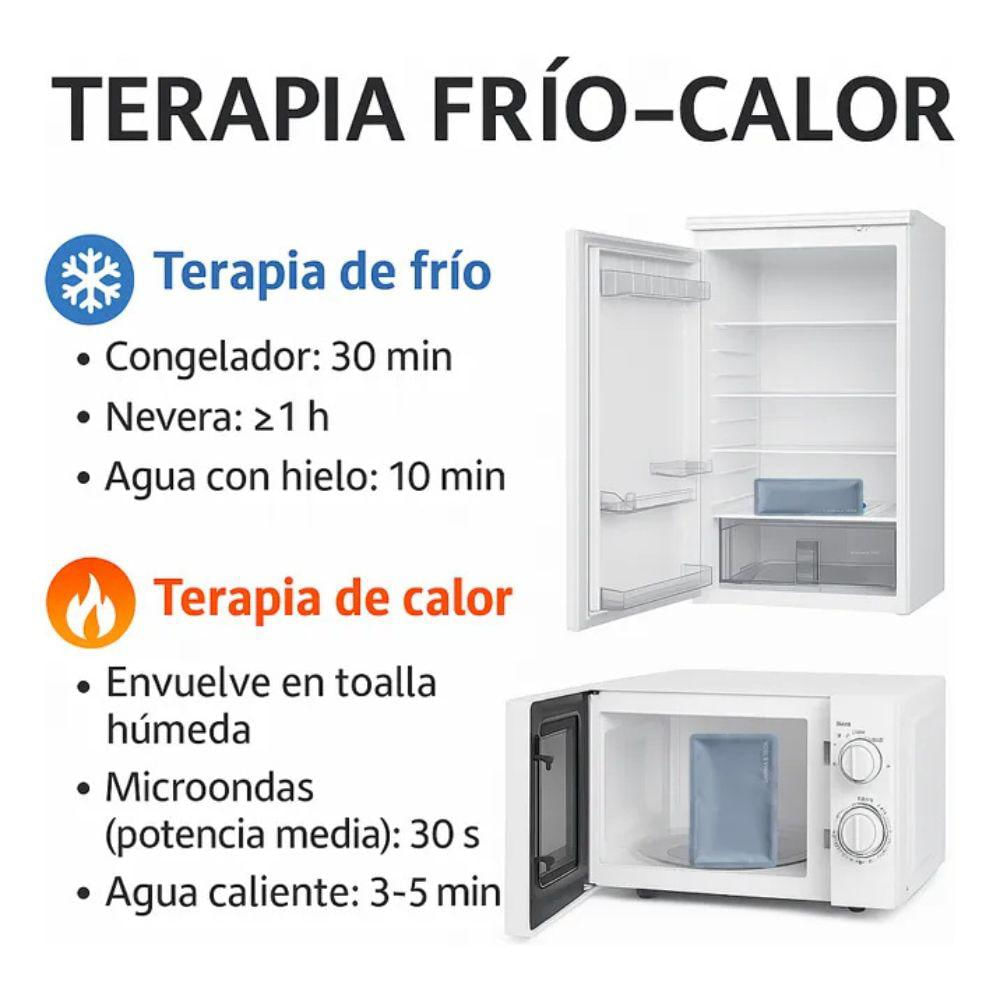 Compresas En Gel Gamma & Tech Frío/Calor X 2 Und img #5