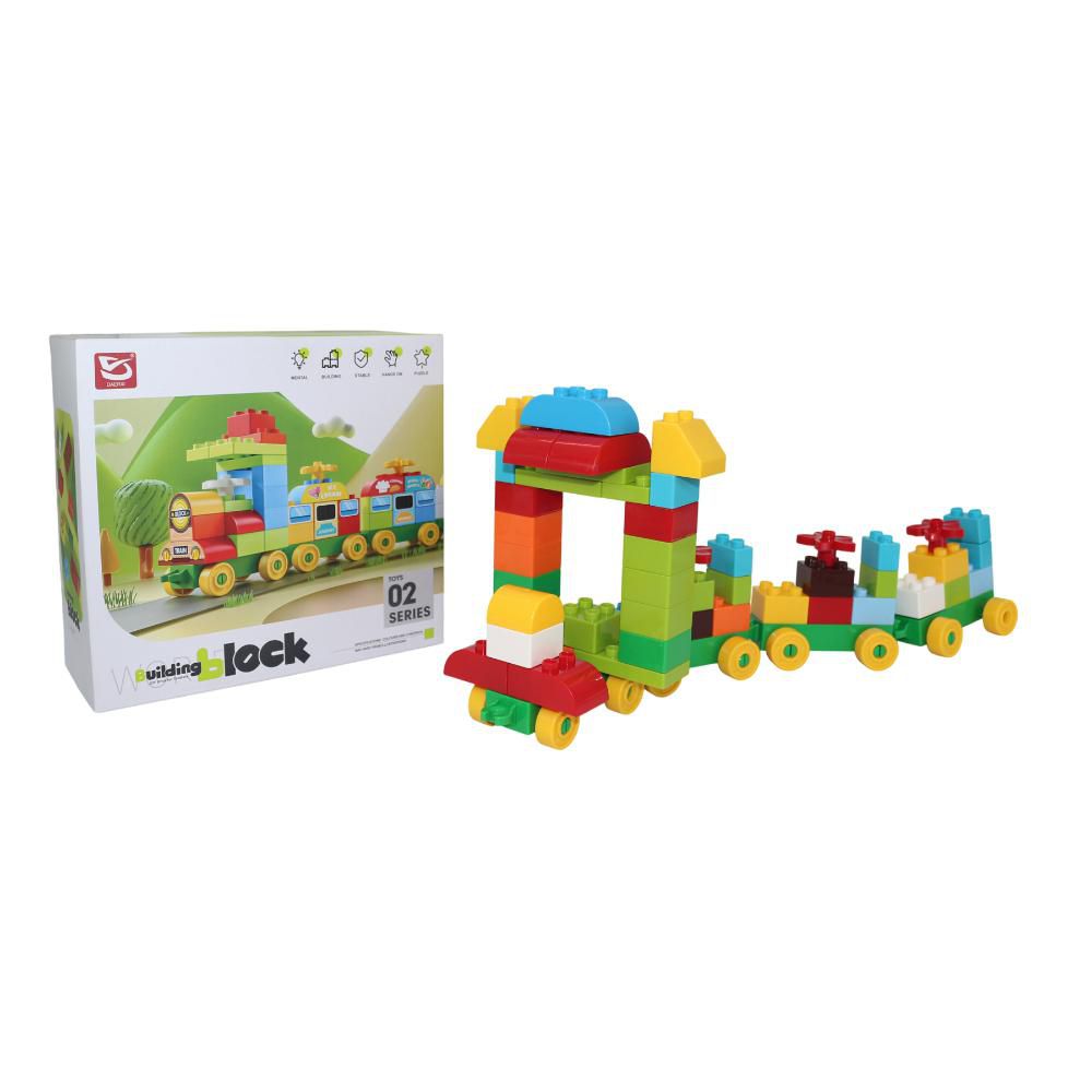 PLASTICOS ASOCIADOS 68 Piezas Juego De Bloques img #3