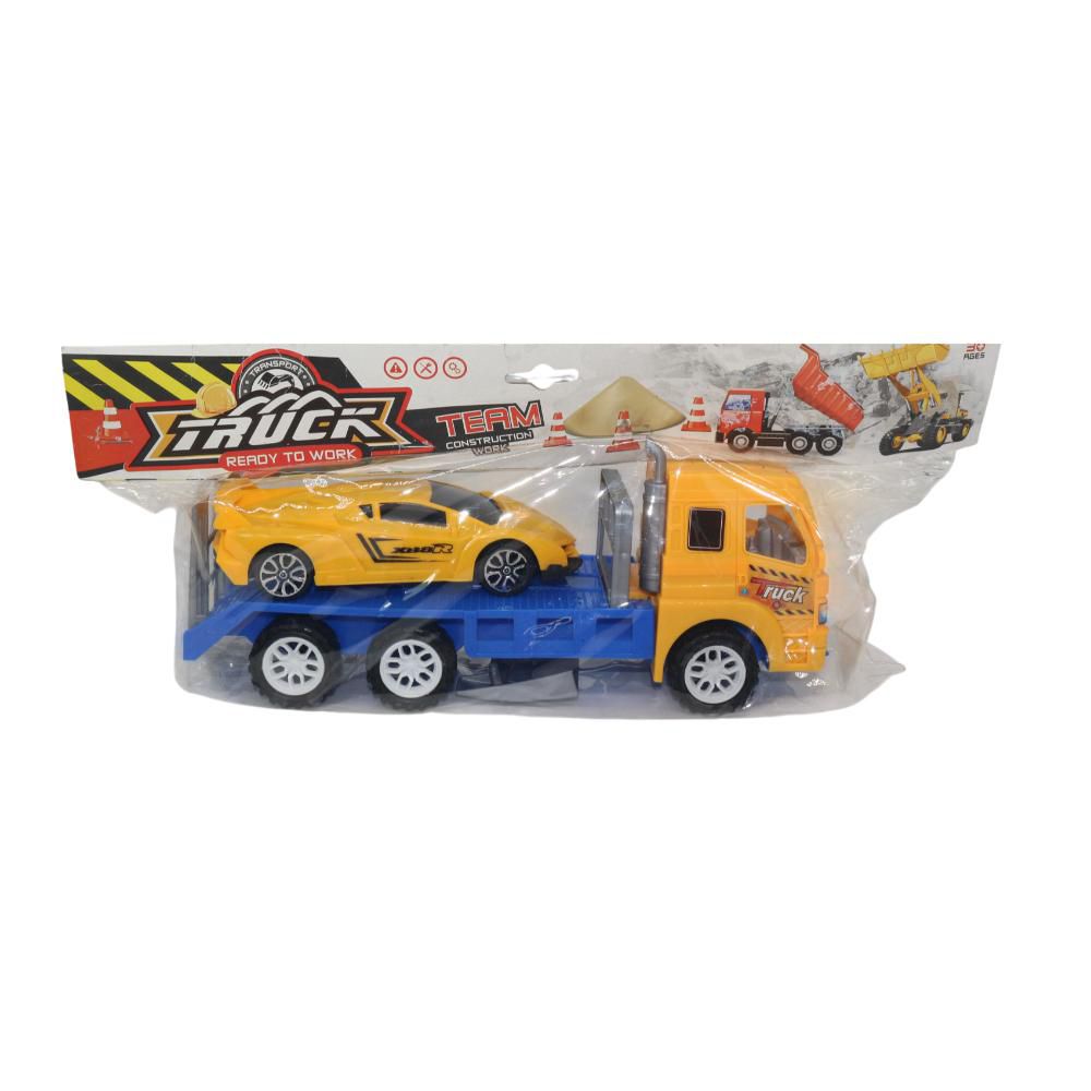 Camion  PLASTICOS ASOCIADOS Truck Con Carro De Carrera img #1
