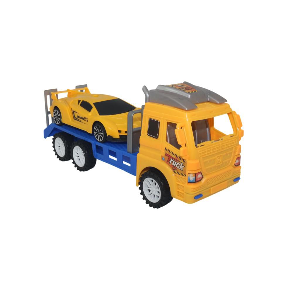 Camion  PLASTICOS ASOCIADOS Truck Con Carro De Carrera img #2