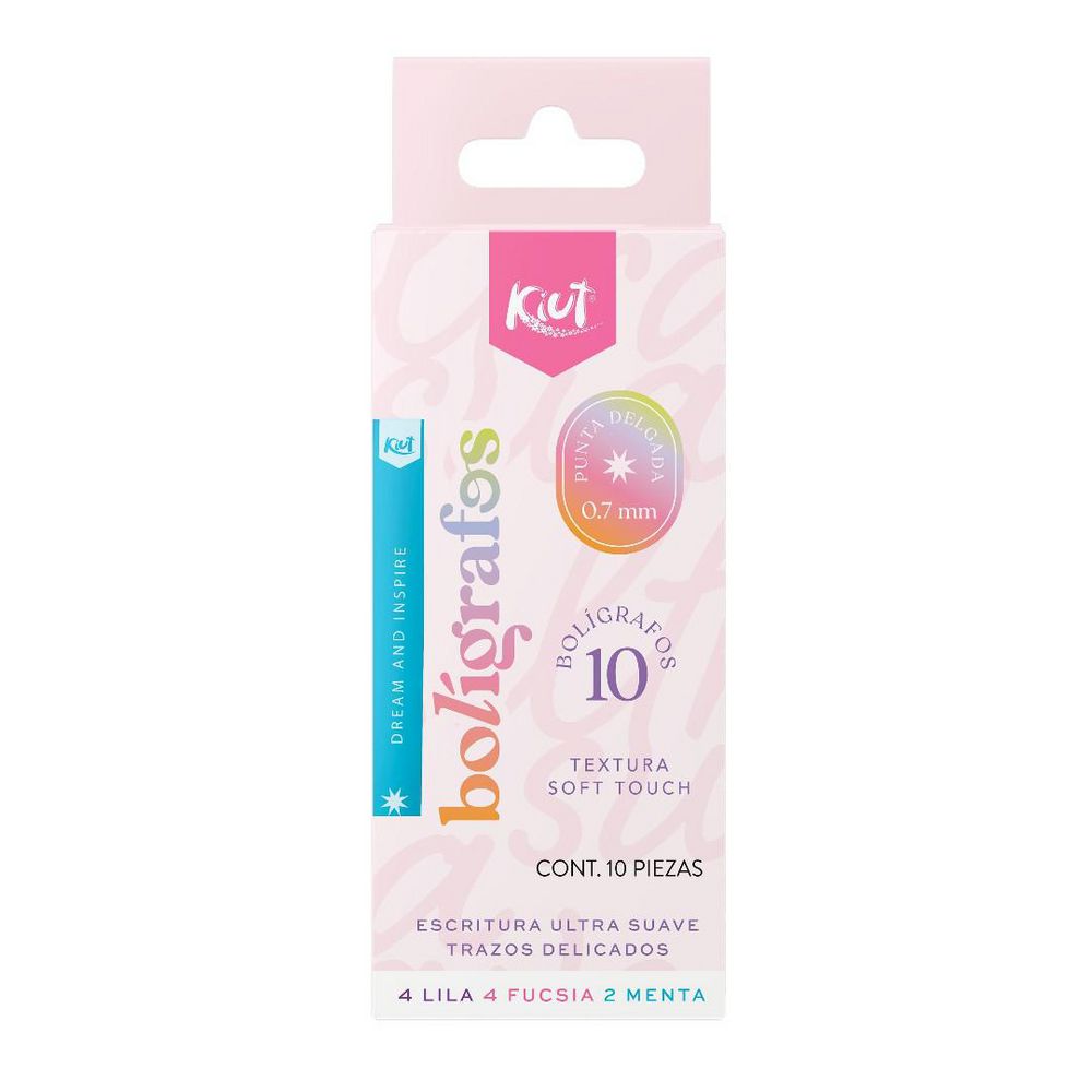 Boligrafos Kiut surtido caja x10und KIUT img #1