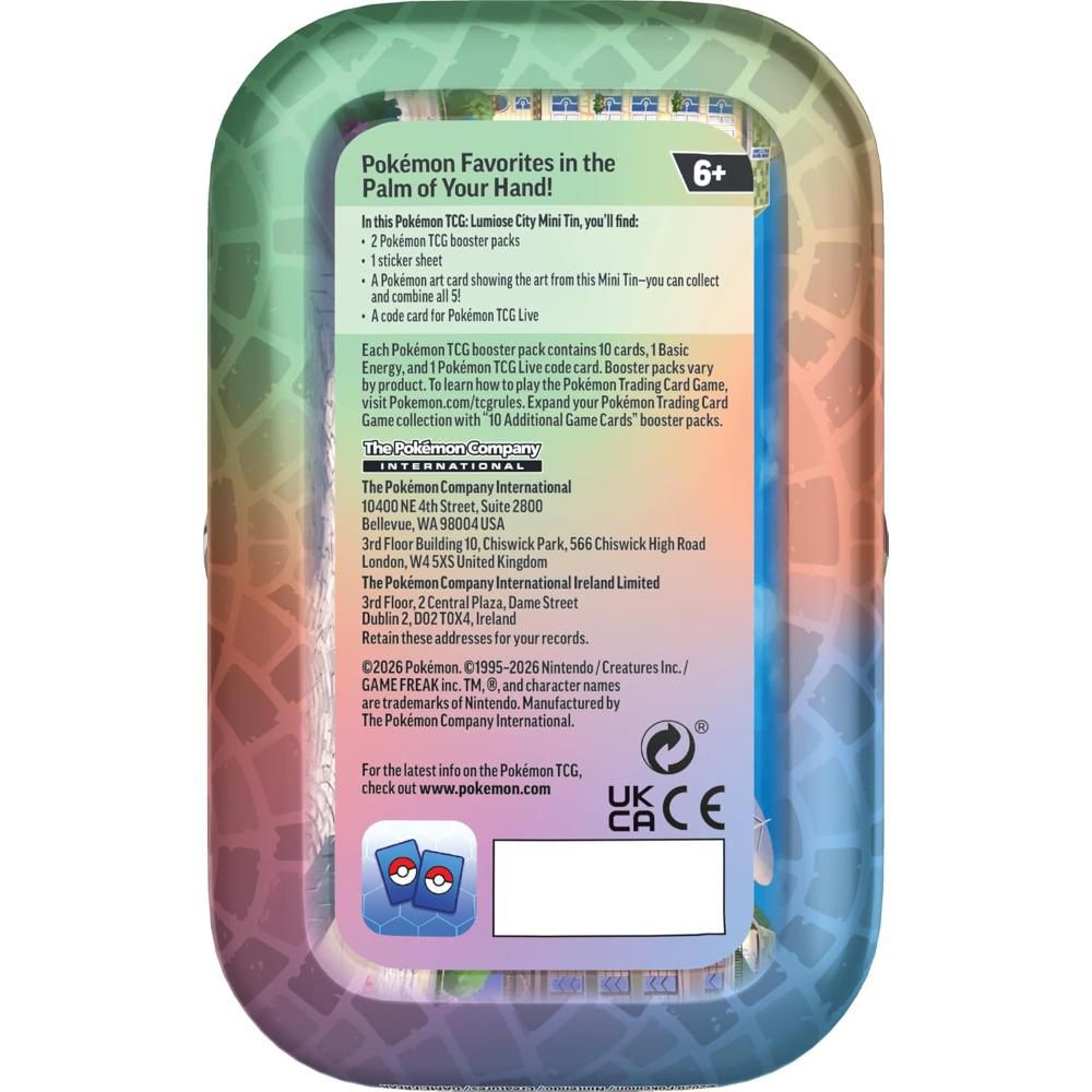 CARTAS LUMIOSE CITY MINI  TIN  ENG POKEMON img #2
