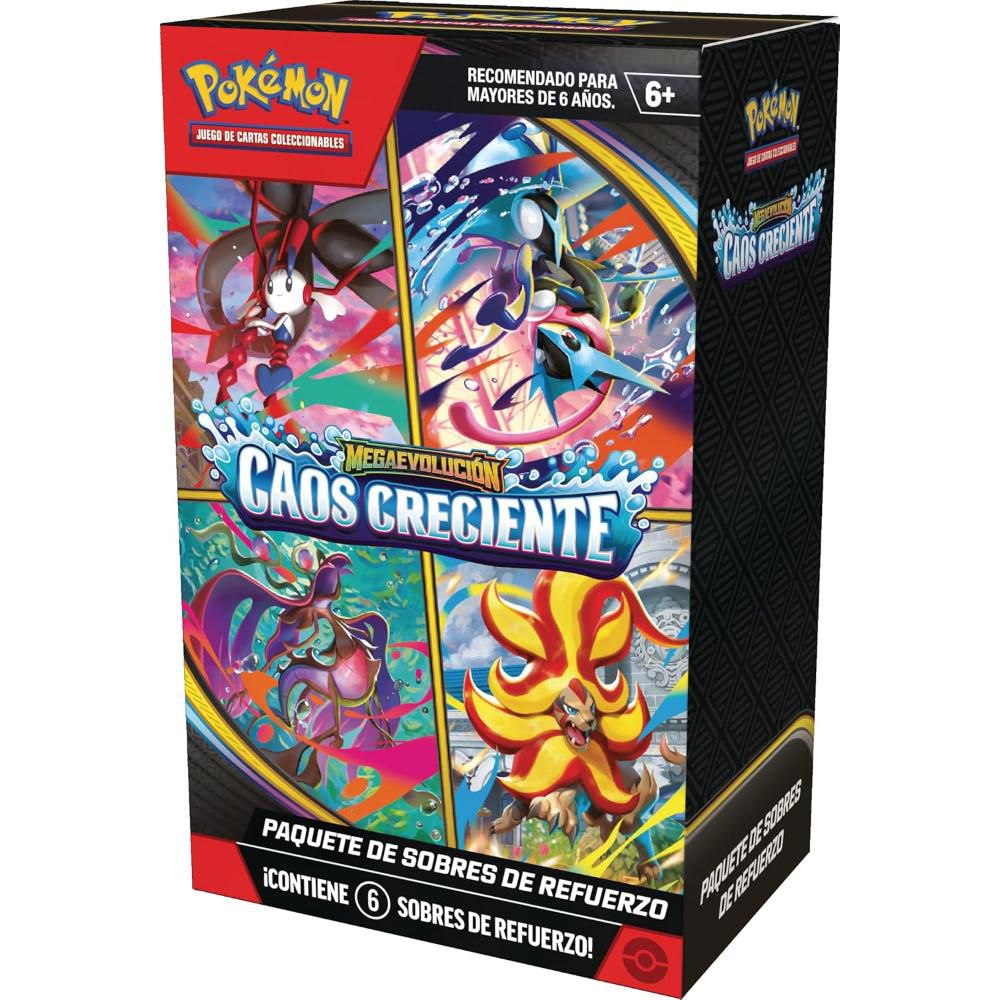 CARTAS ME CHAOS RISING  PACK X6 ESP. POKEMON img #2