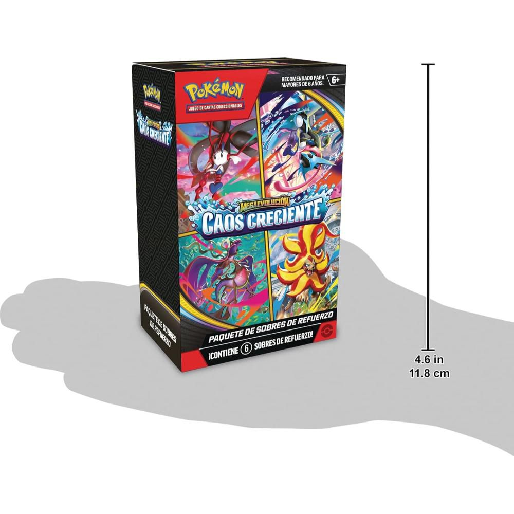 CARTAS ME CHAOS RISING  PACK X6 ESP. POKEMON img #3
