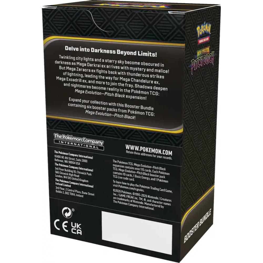 CARTAS ME PITCH BLACK  PACK X6  POKEMON img #2