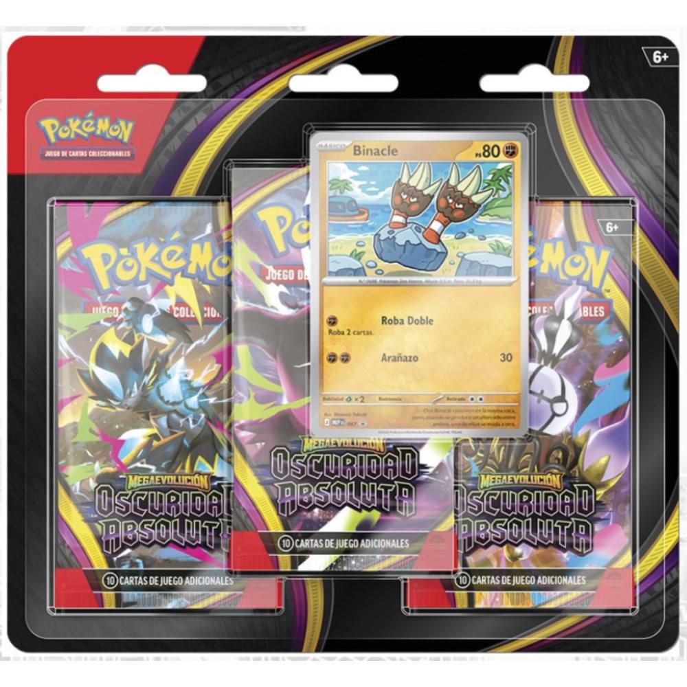 CARTAS ME PITCH BLACK  BLISTER 3 POKEMON img #1