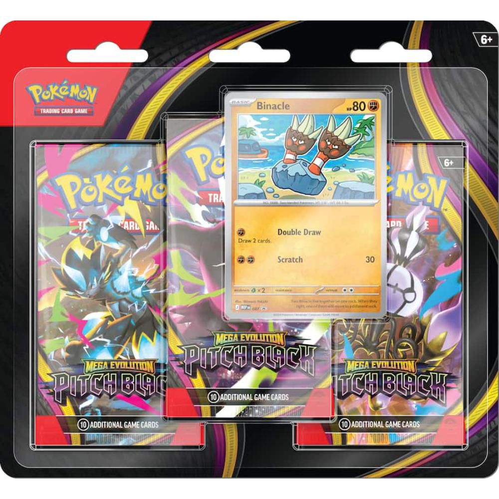 CARTAS ME PITCH BLACK BLISTER 3 POKEMON img #1