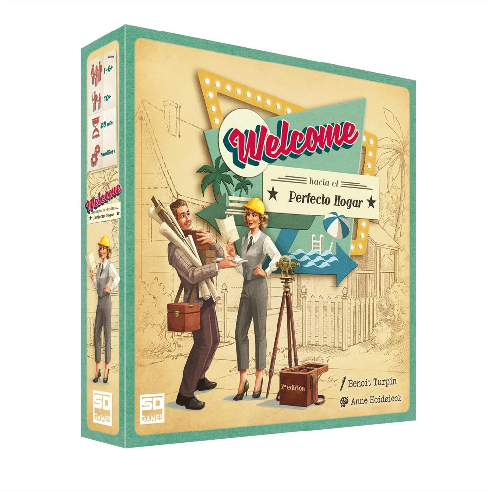 Juego De Mesa Welcome Hacia El Perfecto Hogar Español img #1