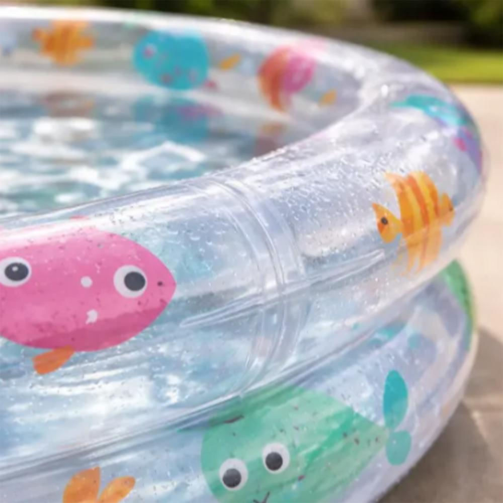 Piscina Inflable Para Bebé 61Cm Wet Set Infantil Peces img #3