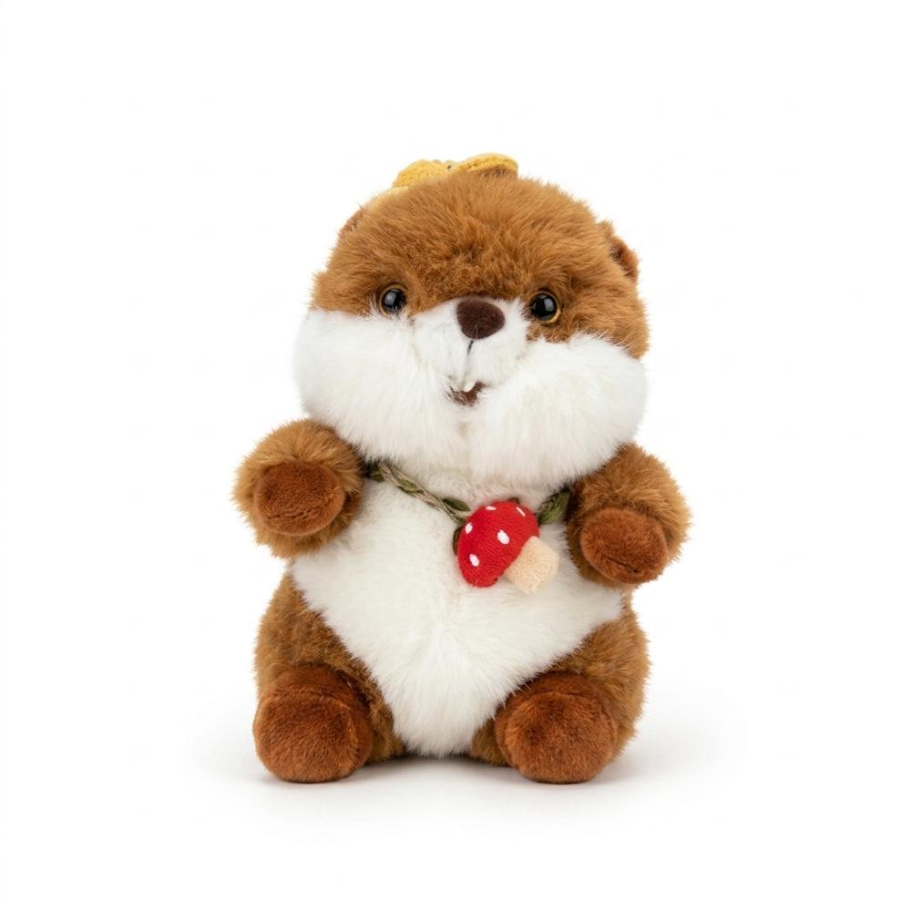 Peluche Ardilla Tierna Suave Ideal Para Regalo img #1