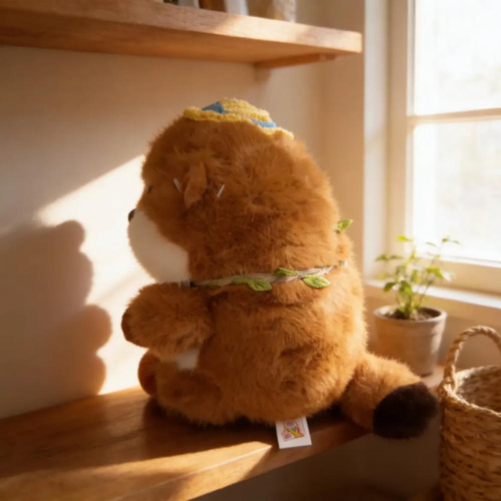 Peluche Ardilla Tierna Suave Ideal Para Regalo img #3