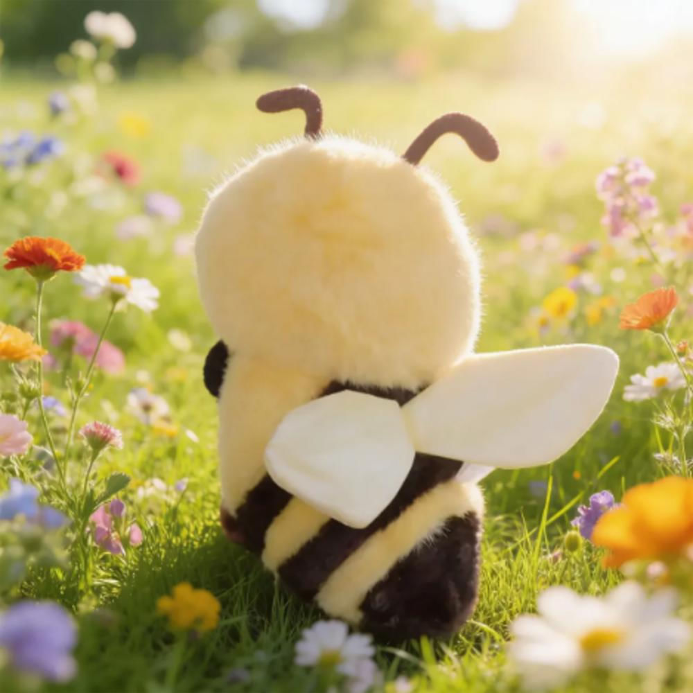 Peluche Abeja Suave Y Esponjoso Diseño Infantil img #5