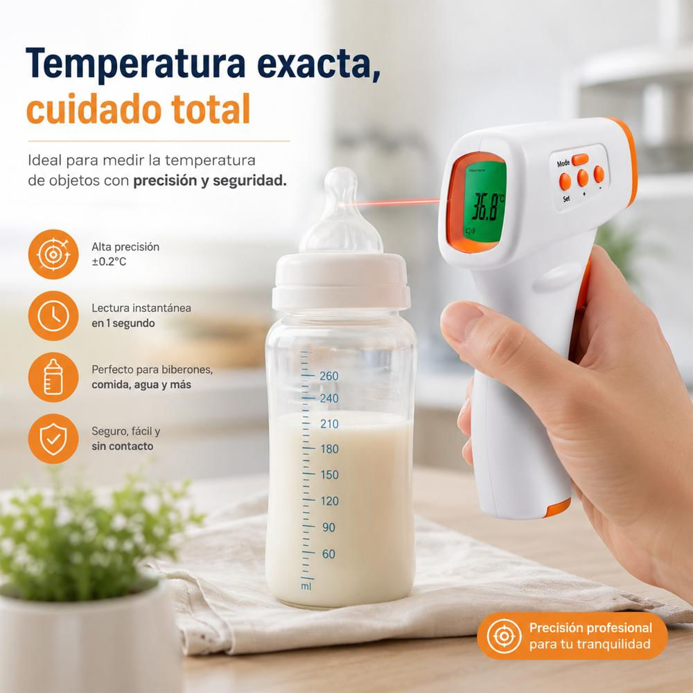 Termómetro Infrarrojo Pediátrico Digital Sin Contacto img #3