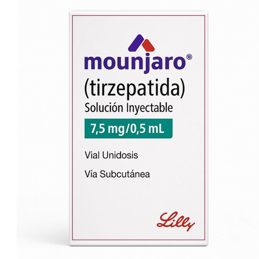 Mounjaro Tirzepatida 7.5Mg/.5Ml Sol Subcutanea Caj 1 Vi 1 Ml img #1