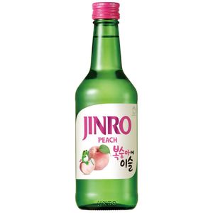 Soju JINRO durazno licor coreano (360 ml)