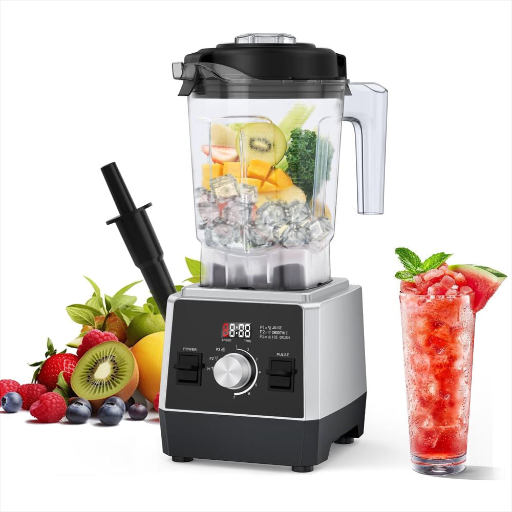 Licuadora Profesional Aeitto 1800W De 68 Oz Con 7 Programas Y Cuchillas De Acero img #1
