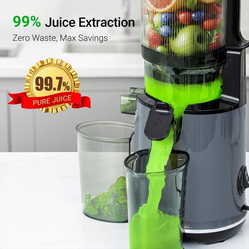 Extractor De Jugos Aeitto Max5 250W De 1.7 L Con Boca Ancha De 5.3 Pulgadas img #2