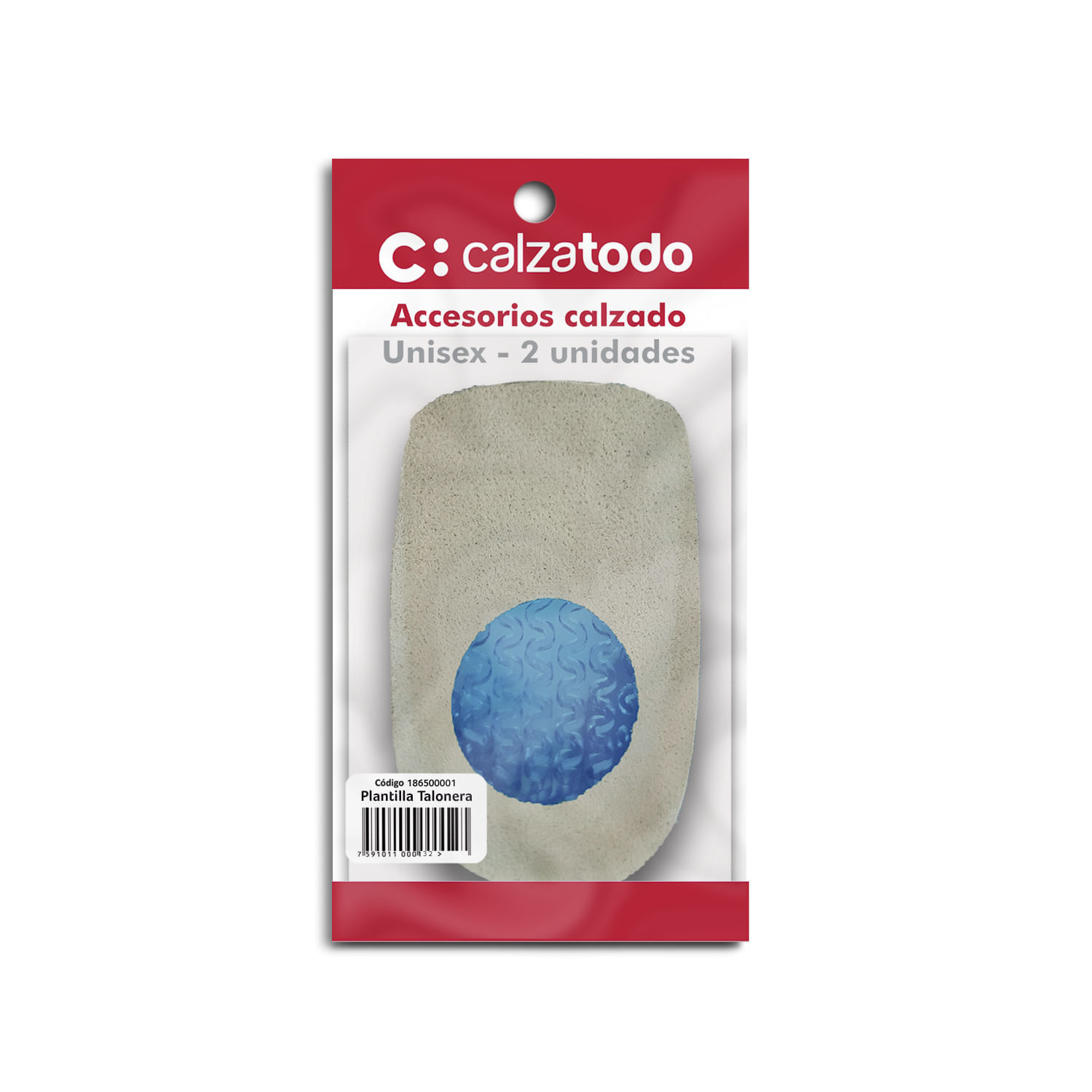 Accesorio Plantillas pura Taloneras silicona s.i
