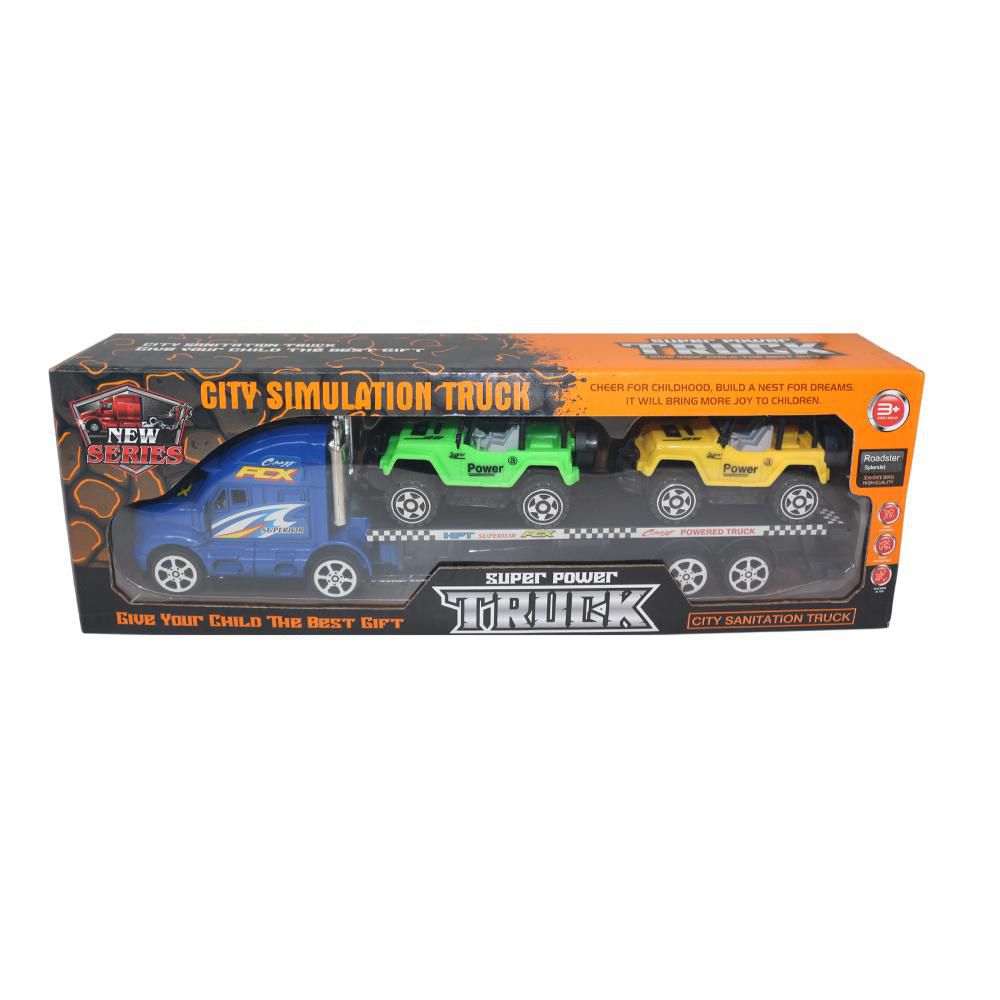 Tractomula  PLASTICOS ASOCIADOS Truck Con Carros Caja img #1