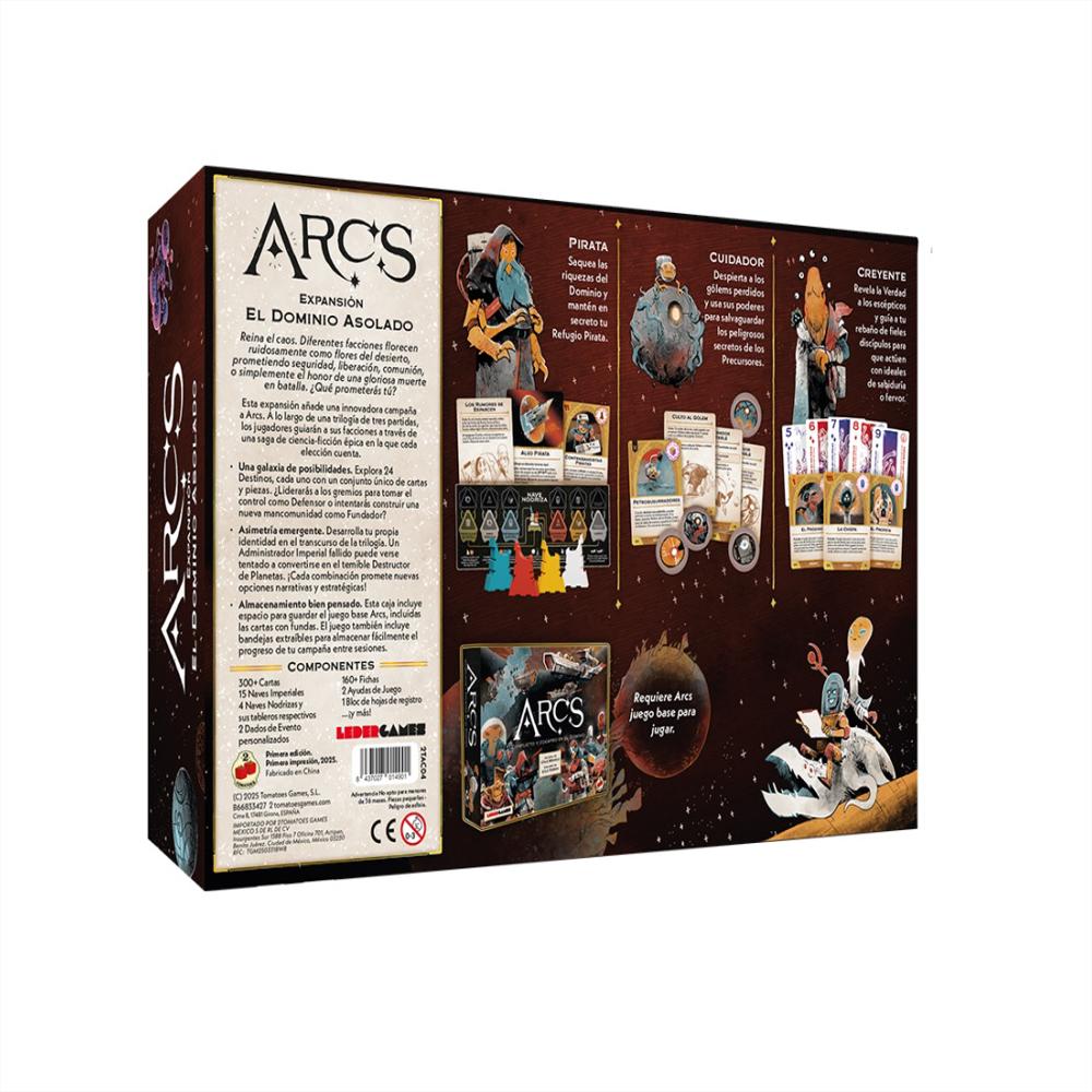Juego De Mesa Arcs El Dominio Asolado Español img #2