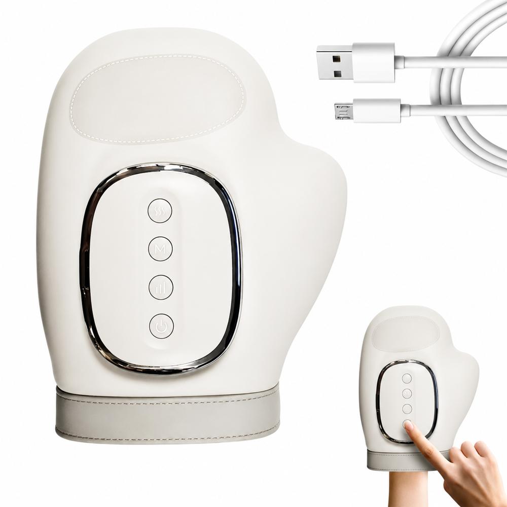 Masajeador De Manos Premium Con Calor Y Compresión Recargable img #1