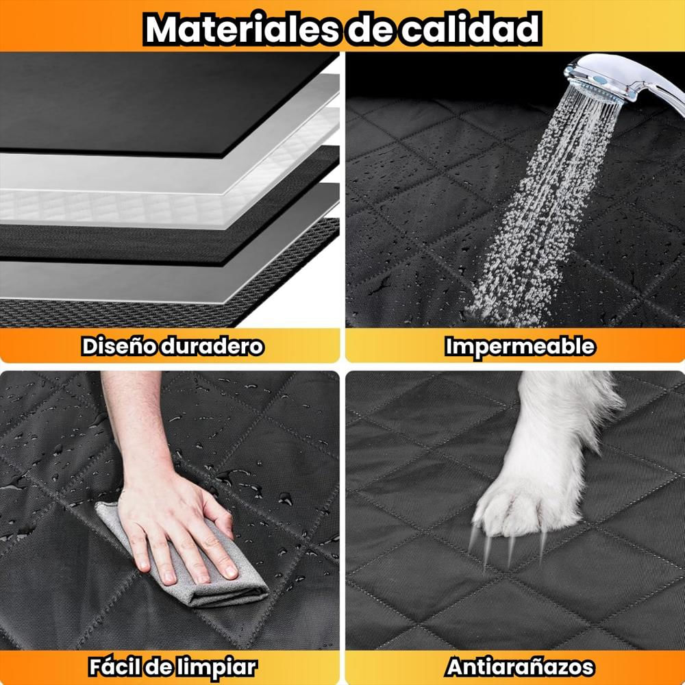 Forro Protector Para Asiento Funda Silla Auto Para Mascotas img #3