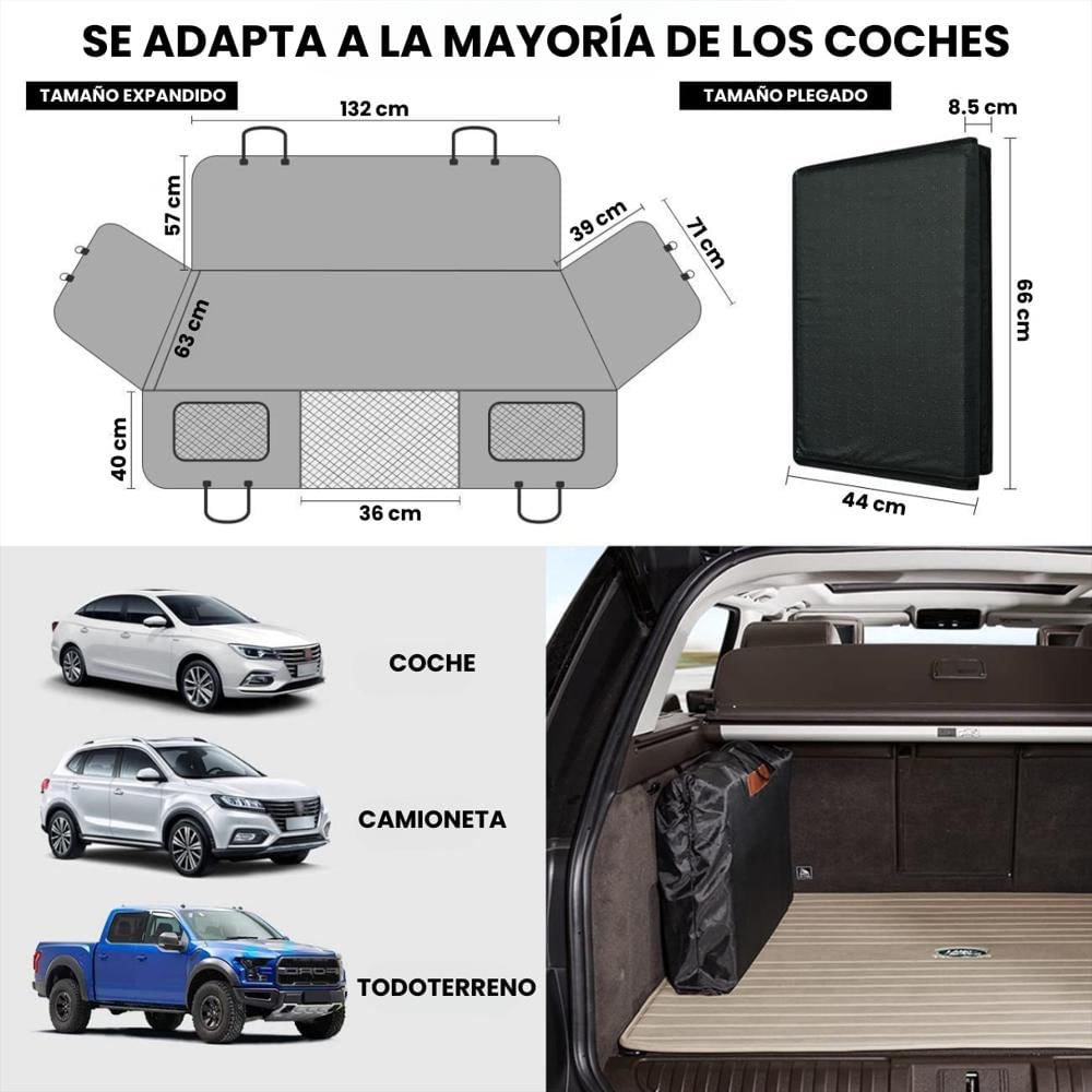 Forro Protector Para Asiento Funda Silla Auto Para Mascotas img #4