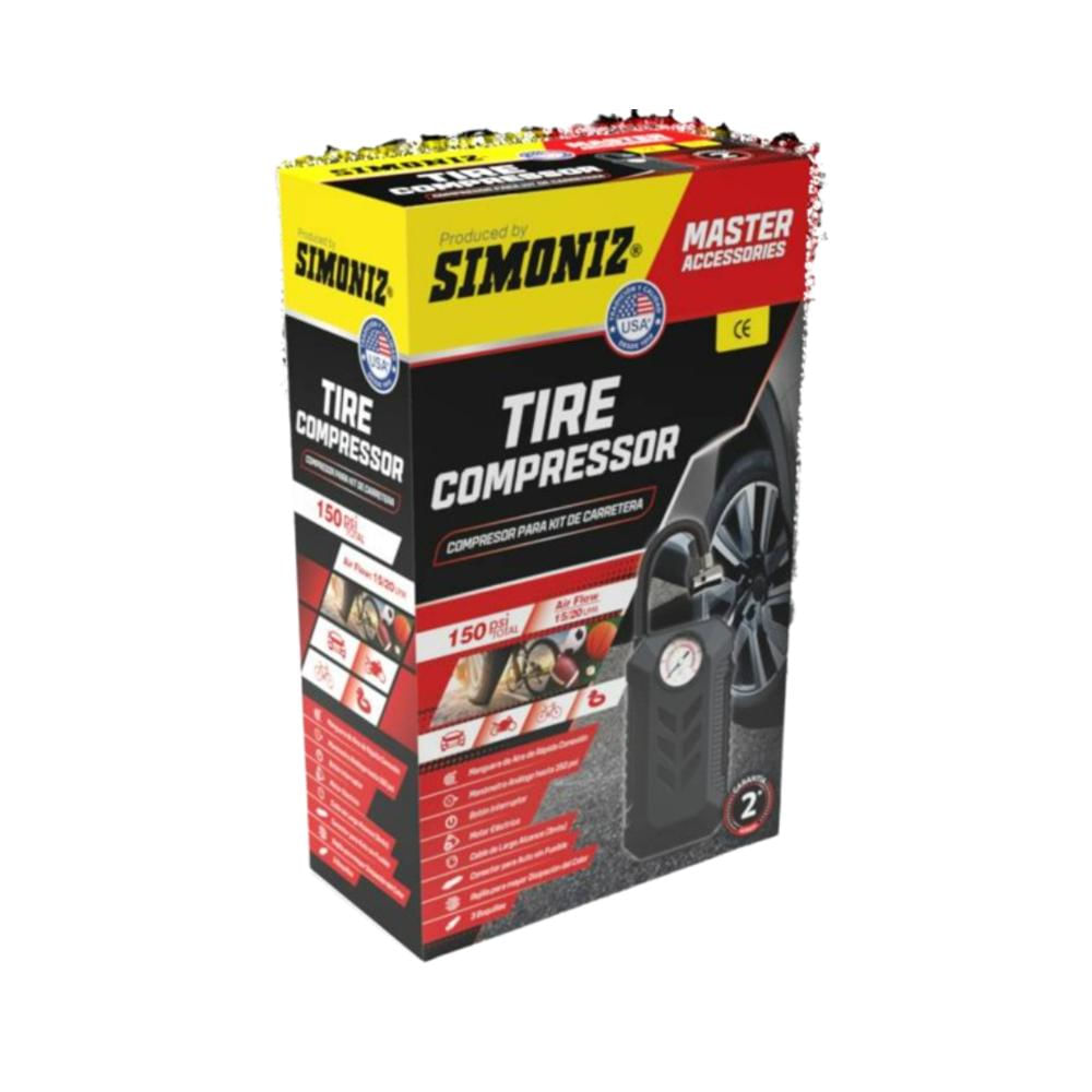 Compresor Tire Compressor Master Simoniz 150Psi/80W/12Vdc/15 20Lpm img #1