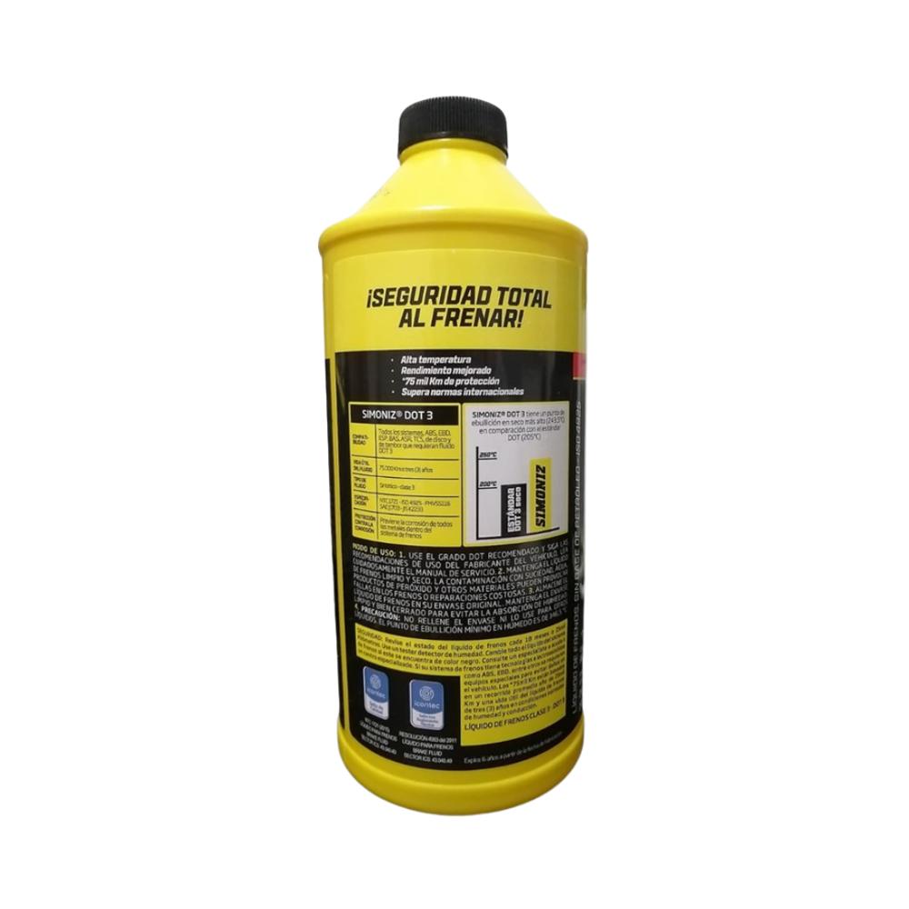 Líquido De Frenos Full Synthetic Dot 3 Simoniz 900Ml img #3