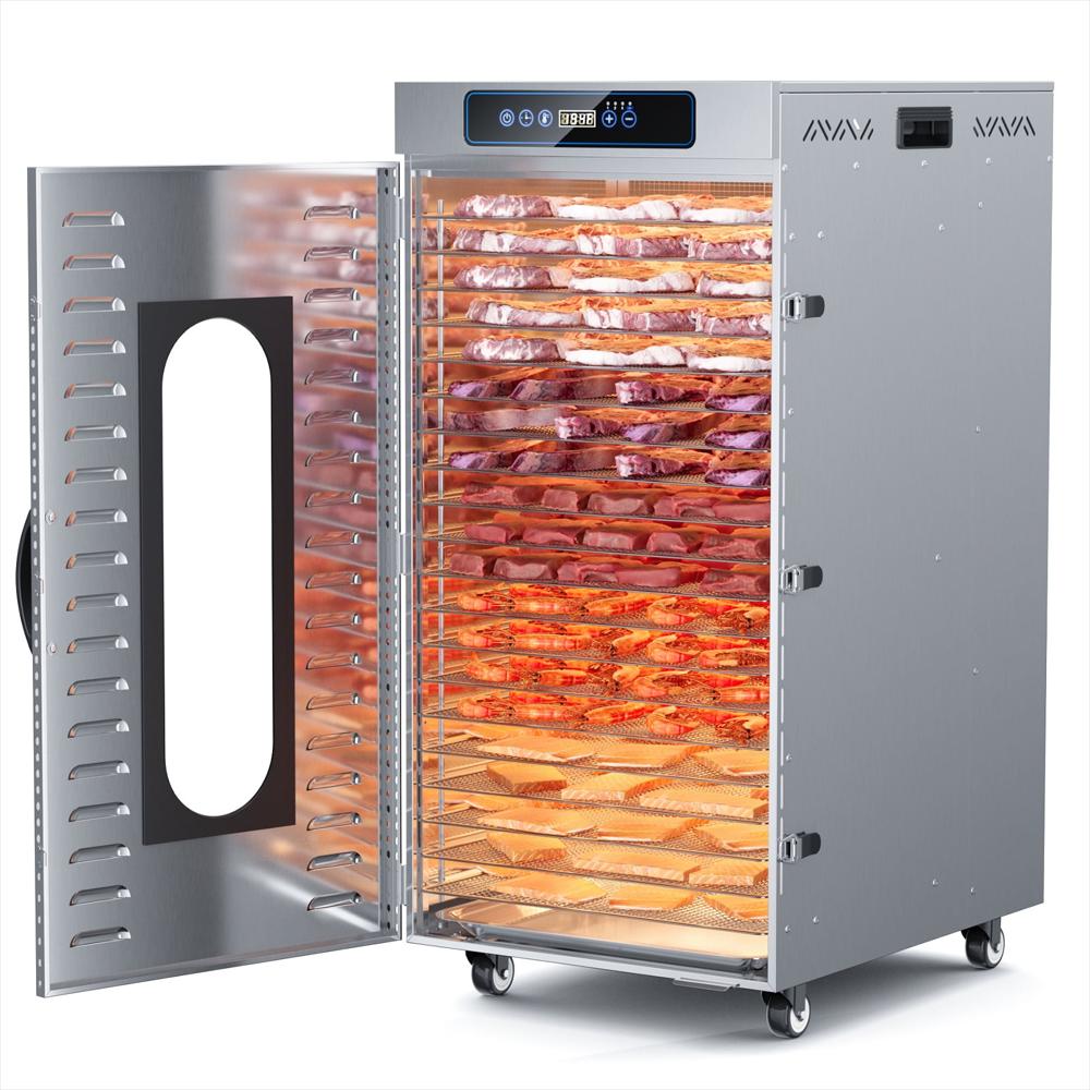 Deshidratador Comercial Joreek Wifi 1800W De 20 Bandejas img #1