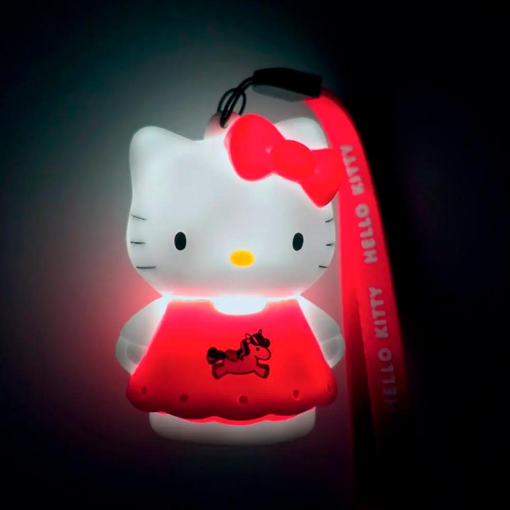 Luz Portatil De Hello Kitty Unicornio Con Luz Y Correa De Mano img #4