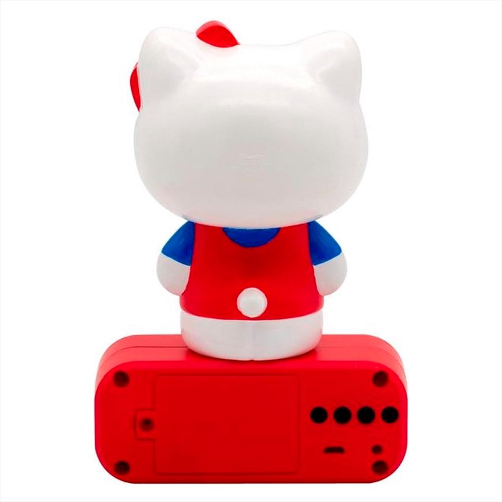 Luz Portatil Con Reloj Despertador De Hello Kitty img #3