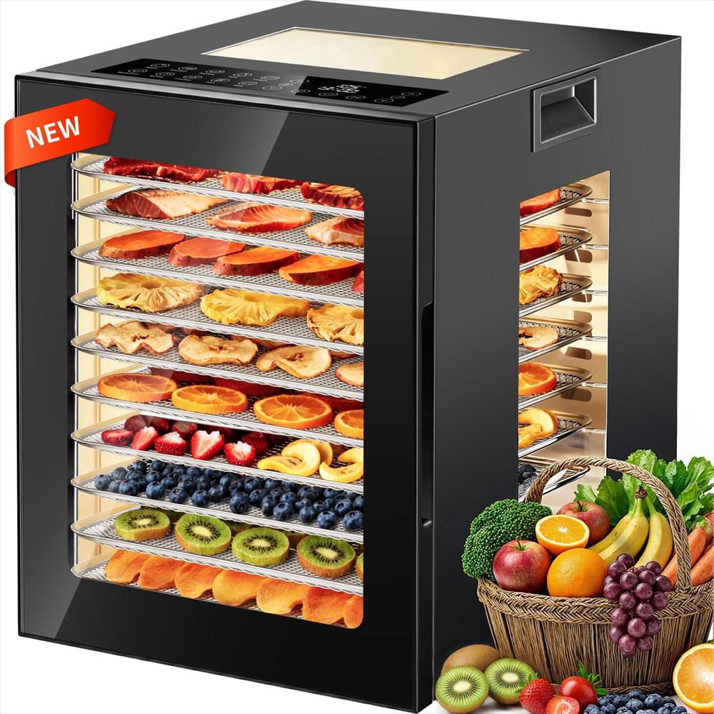 Deshidratador De Alimentos Urbansync 850W De 10 Bandejas De Acero img #1