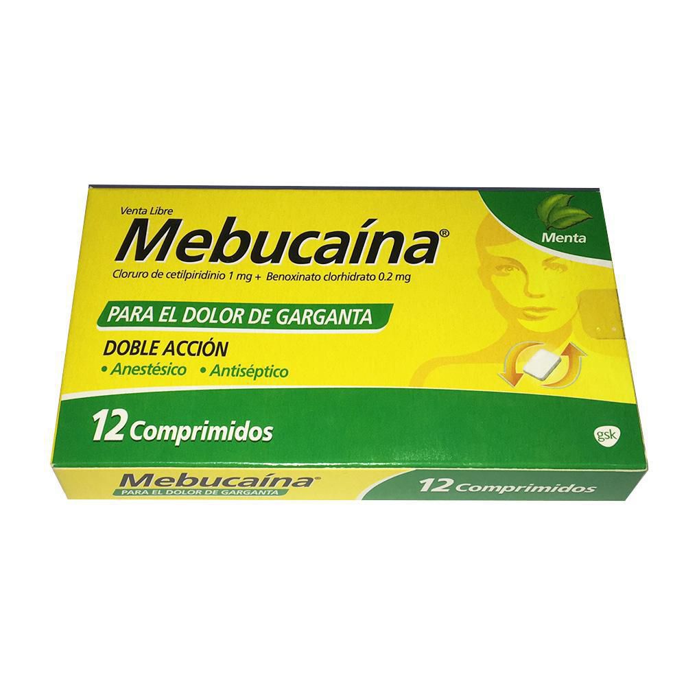 Mebucaina Tabletas MEBUCAINA SIN REF. img #1