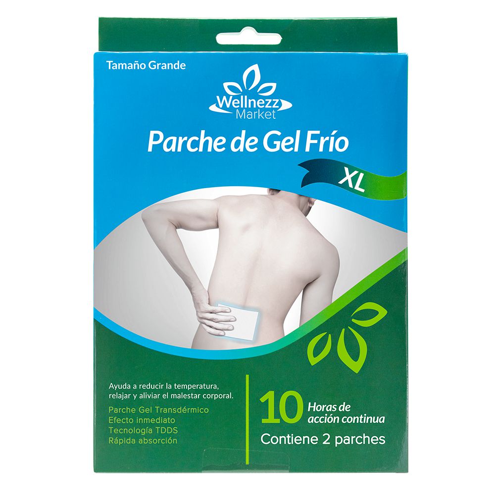 Parche WELLNEZZ MARKET gel frío con tecnología TSSD x2und (2  und) img #1