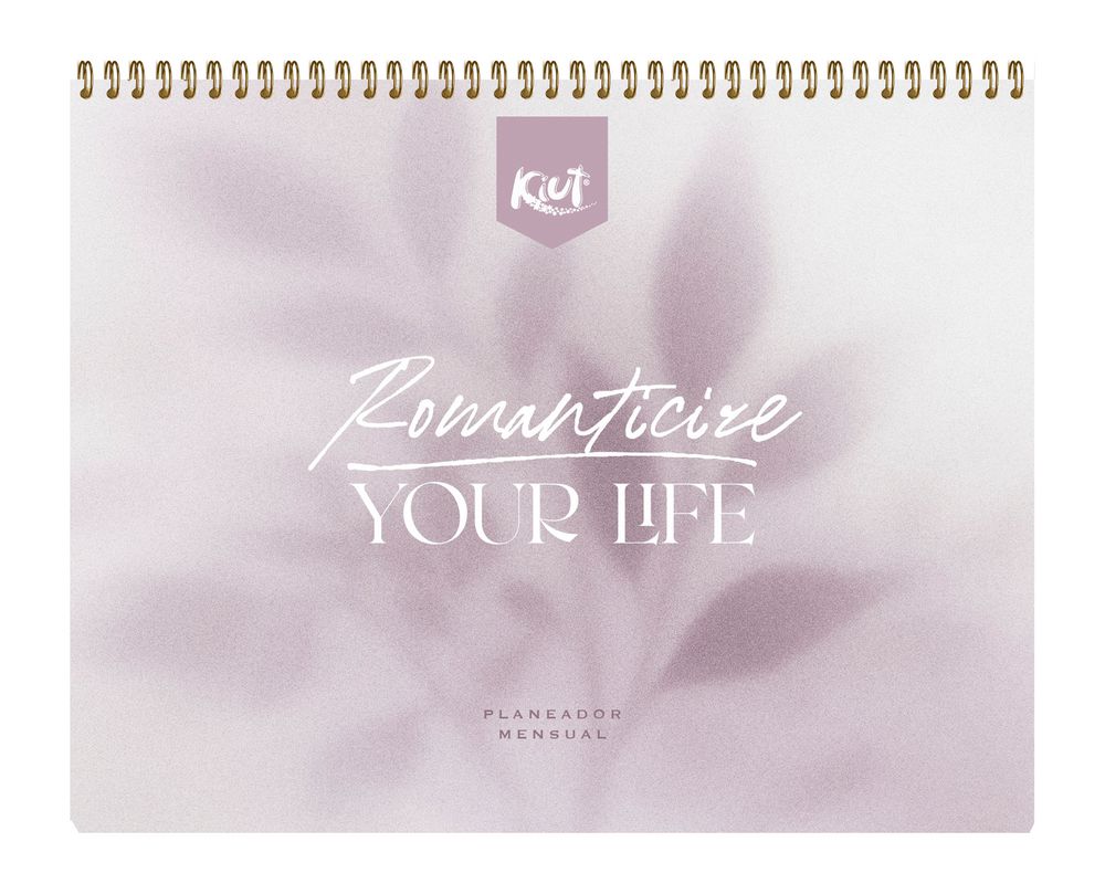 Planeador Mensual Kiut 2027 Romanticize KIUT img #1