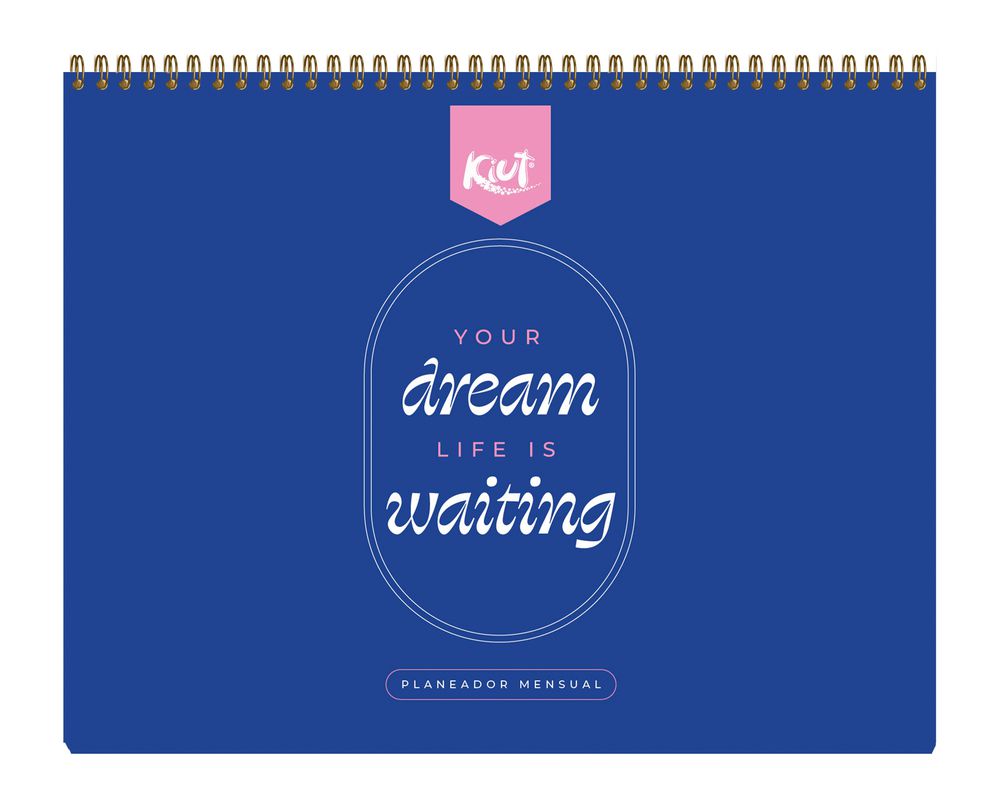 Planeador Mensual Kiut 2027 Dream KIUT img #1