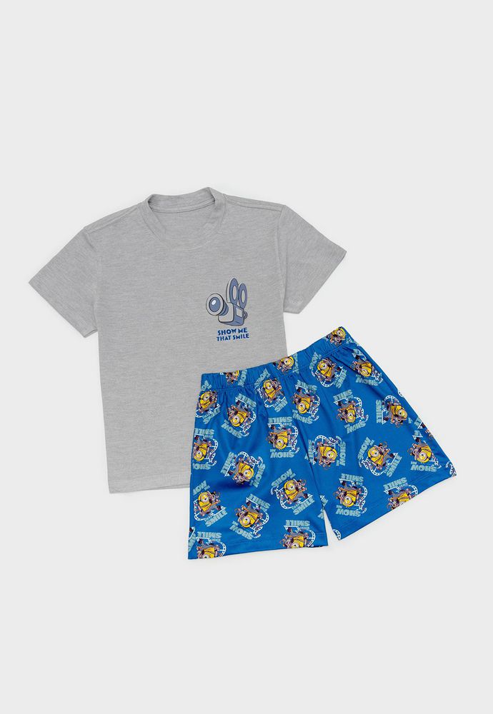 Pijama Corta Corta Lic Bronzini Minions img #1