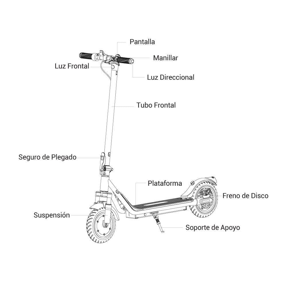 Patineta Electrica 350W SCOOTY  HYUNDAI img #7
