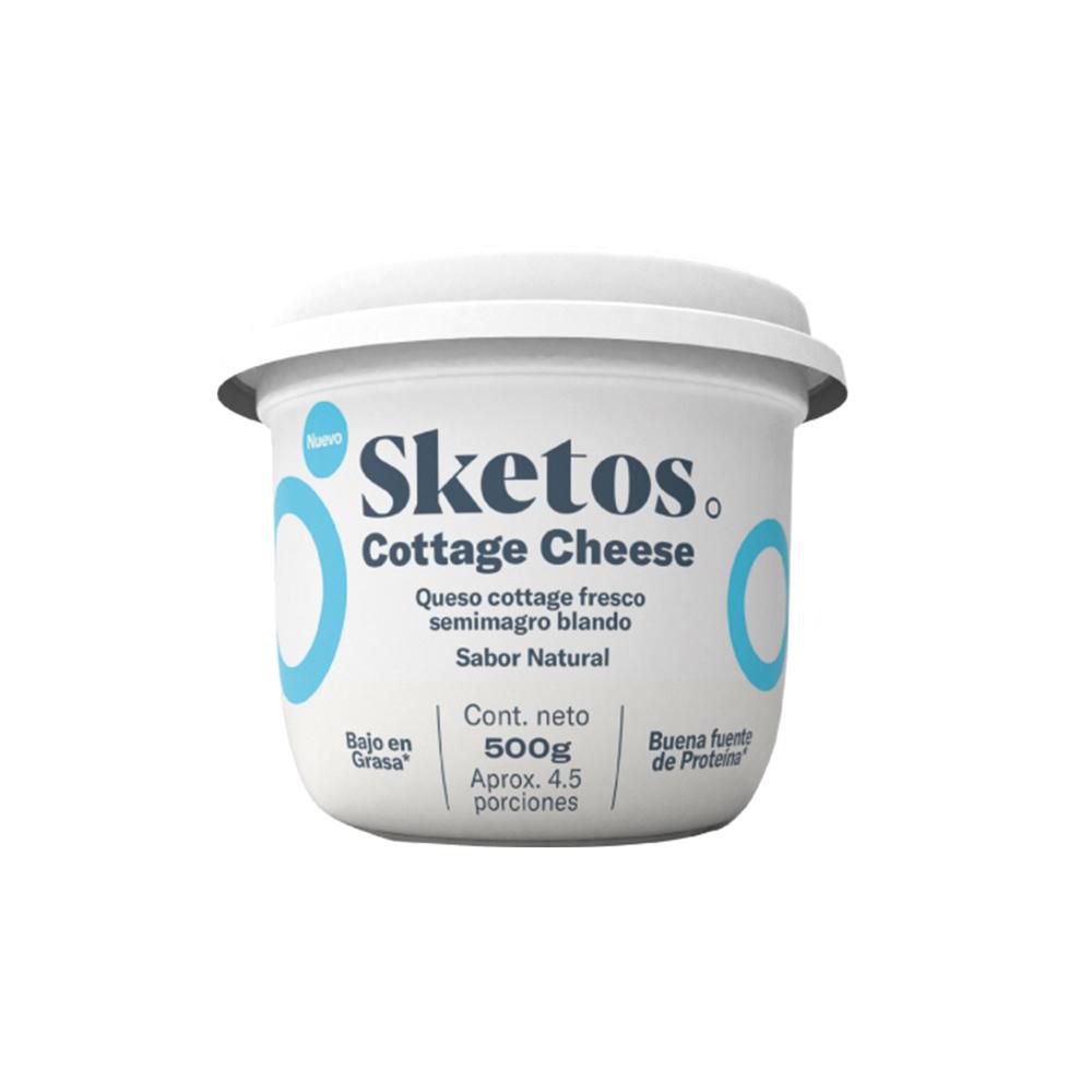 Queso cottage SKETOS fresco sabor natural (500  gr) img #1