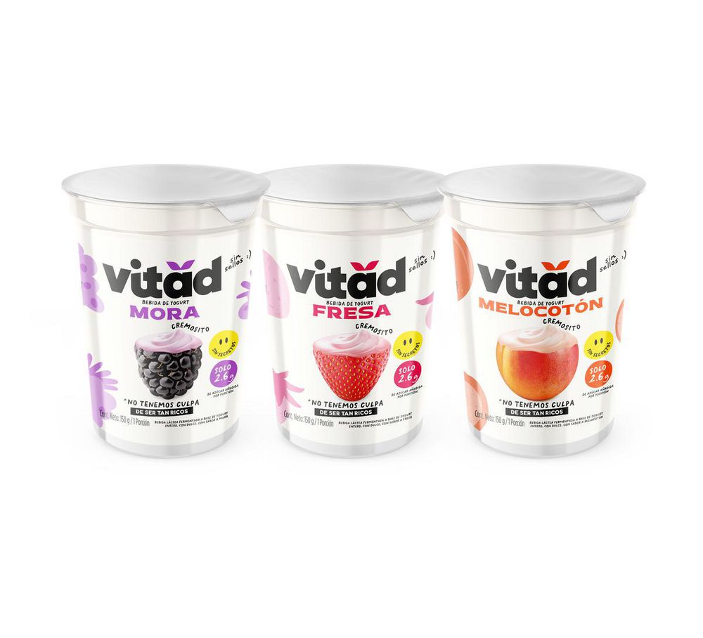 Bebida láctea VITAD base yogurt cremosito (450  gr) img #2