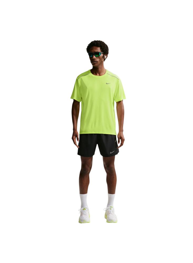 Camiseta Nike Df Uv Miler Ss Hombre Verde img #3