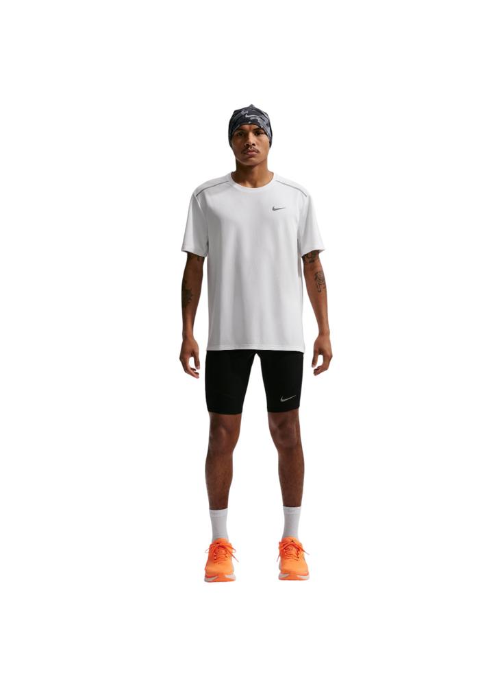 Camiseta Nike Df Uv Miler Ss Hombre Blanco img #3