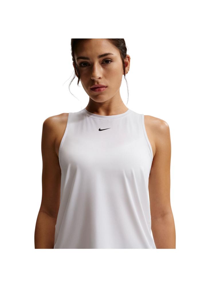 Camiseta Sin Mangas Nike One Classic Df Tank Mujer Blanco img #1