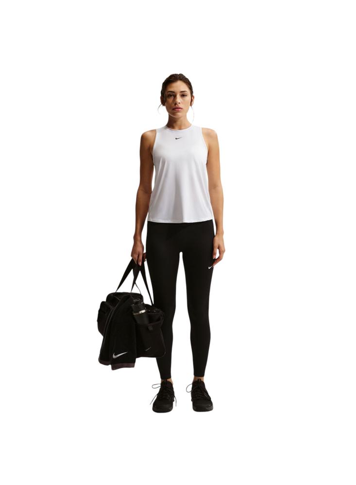 Camiseta Sin Mangas Nike One Classic Df Tank Mujer Blanco img #3